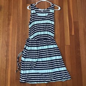 Merona multi colored stripped sun dress